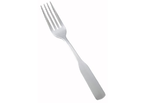 Winco 0016-05 7 1/4" Dinner Fork with 18/0 Stainless Grade, Winston Pattern, 12/Box