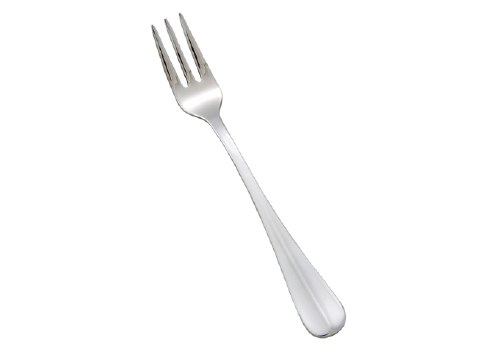 Winco 0034-07 5 7/16" Oyster Fork with 18/8 Stainless Grade, Stanford Pattern, 12/Box