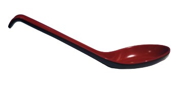 SOUP SPOON 6.25" BK/RD 60/720