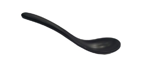 SPOON MEL BK 7"L 100/400