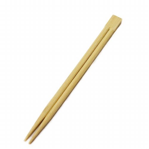 21 CM Individually Wrapped Disposable Bamboo Chopsticks with Squared Ends, Pack of 2000 Pairs