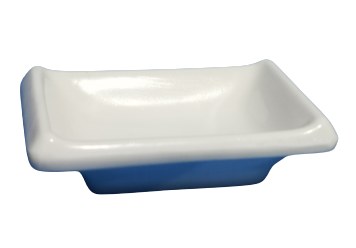 Fuji 310/I Asian Melamine Rectangle Sauce Dish, 3.75" Length x 2.5" Width, Ivory, Box of 24