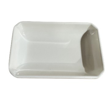 Fuji 311/I Asian Melamine Rectangle Sauce Dish, 3.75" Length x 2.5" Width, Ivory, Box of 48