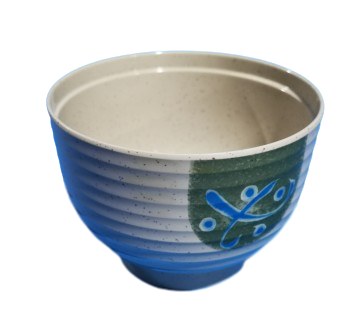 Fuji 6043/M Asian Melamine Bowl with Lid, 4" Diameter, Green China, Box of 5