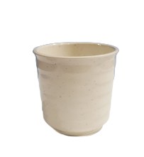 Fuji 726/J Asian Melamine Tea Cup, 3.5" Diameter, Brown Bamboo, Box of 12