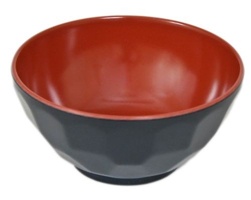 BOWL 4.5" BK/RD 12/144