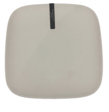 PLATE 7-3/4"SQ, WHITE,5/40