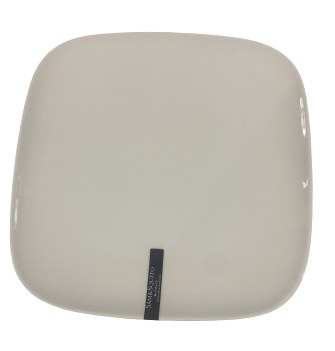 PLATE 8-75"SQ.WHITE,5/30