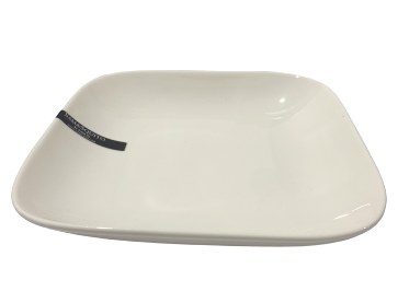 BOWL WH POR,7"SQ,X1.5"H,6/48