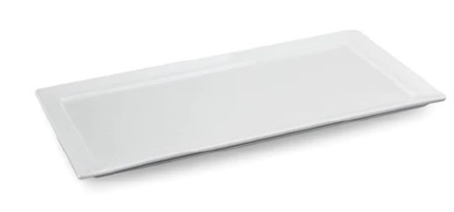 PLATE WH POR 12.5"X6.25" (4/24