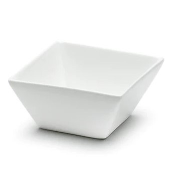BOWL, WHT, 4"SQ,  6PC/BX