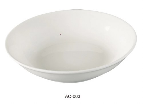 Yanco AC-003 Porcelain Sauce Dish, ABCO, White, 72 Piece, 2.5 Oz