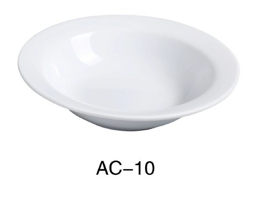 Yanco AC-10 Porcelain Grapefruit Bowl, ABCO, White, 36 Piece, 13 Oz