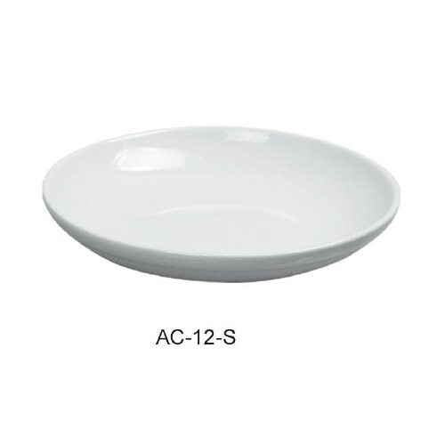 Yanco AC-12-S Porcelain Pasta Bowl, ABCO, White, 12 Piece, 62 Oz