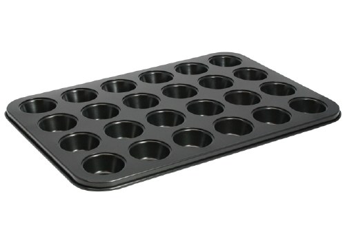 Winco AMF-24MNS Carbon Steel Muffin Pan, Non--stick, 1.5 Oz Cup, 24 Cups