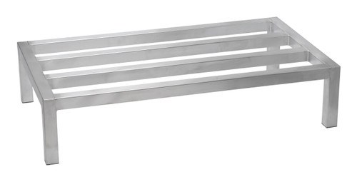 Winco ASDR-2060 Aluminum Dunnage Rack, 20" X 60" X 8", NSF