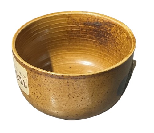 BOWL,4"DX2.5"H YE/BK,6/36