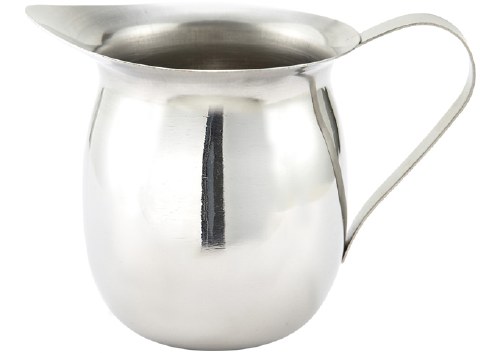 Winco BCS-10 Stainless Steel Bell Creamer, 10 Oz