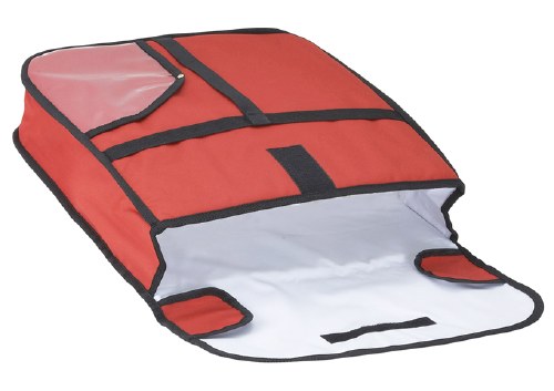 Winco BGPZ-18 Pizza Delivery Bag, Insulated, 18" X 18" X 5"