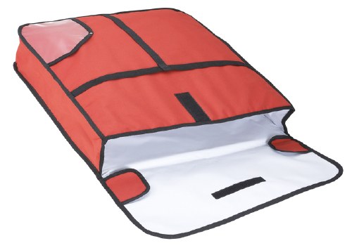 Winco BGPZ-24 Pizza Delivery Bag, Insulated, 24" X 24" X 5"