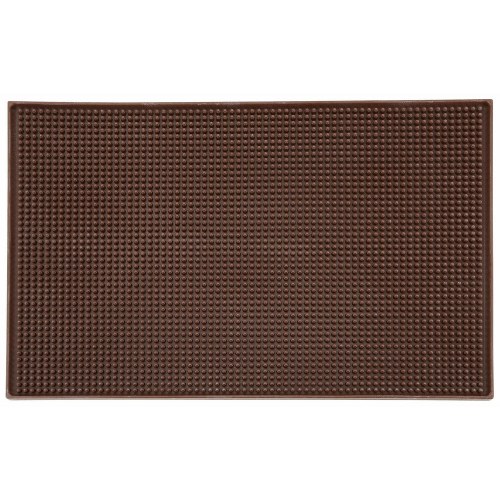 18" x 12" SERVICE MAT (BROWN)
