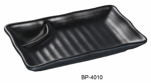 PLT 2 COMP.BK 10"L,12/24