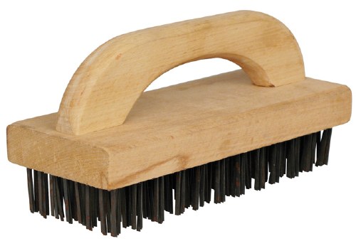 Winco BR-9 Butcher Block Brush, 9.25" X 3.75"
