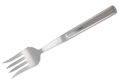 Winco BW-CF Stainless Steel Pot Fork with Hollow Handle, 10"