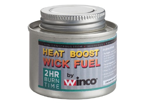 Winco C-F2 Reusable Heat Boost Wick Fuel, 2-Hour Burn Time