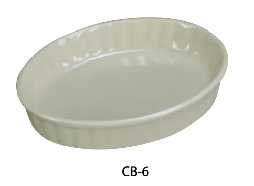 CRE BRULE 6 oz, AM WH 6X4X1.25