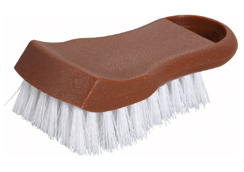 Winco CBR-BN Cutting Board Brush, Color-Coded to Cutting Boards, Brown