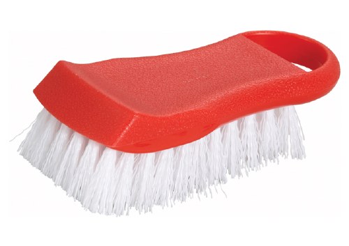 Winco CBR-RD Cutting Board Brush, Color-Coded to Cutting Boards, Red