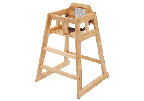 HIGH CHAIR,NAT. WOOD, UNASSEMB