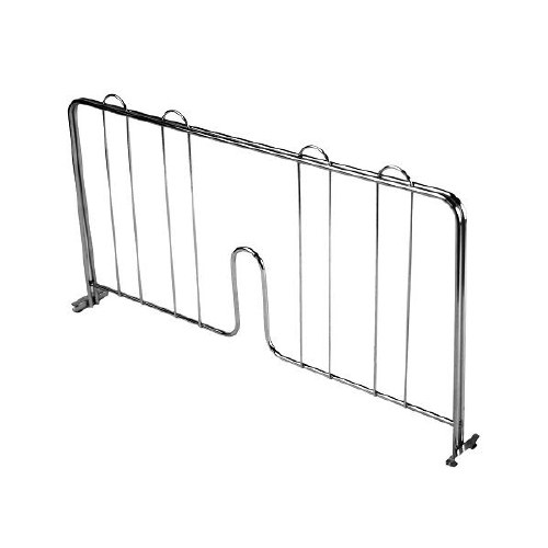 Thunder Group CMDC018 Chrome Shelf Divider, 18"
