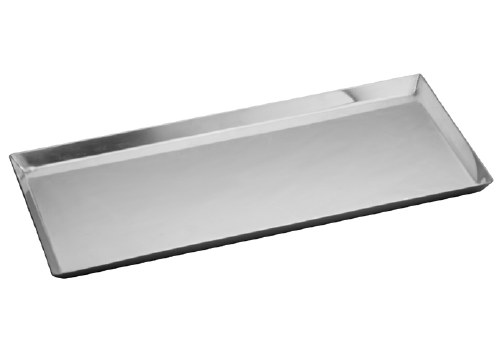 Winco DDSI-102S Stainless Steel Long Serving/Display Tray, 14-1/8" X 7-1/2"