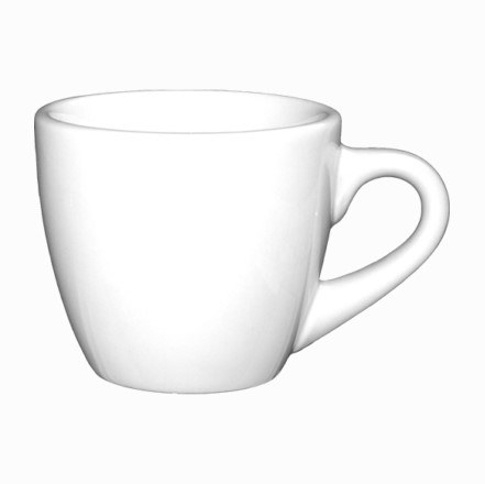 ITI DO-37 Porcelain Cappuccino/Tea Cup, Dover, 3.5 Oz, Box of 6