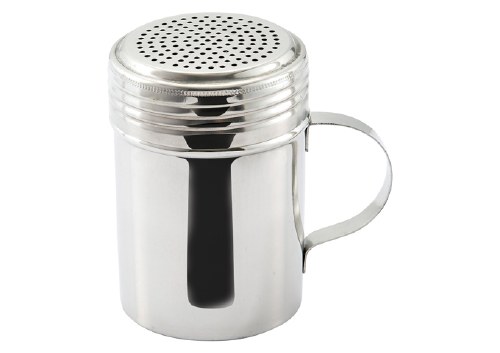 Winco DRG-10 Stainless Steel Dredge with Handle, 10 Oz