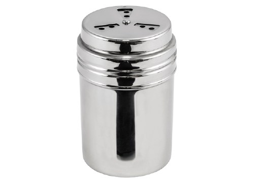 Winco DRG-8P Stainless Steel Shaker Dredge, Adjustable Top, 8 Oz
