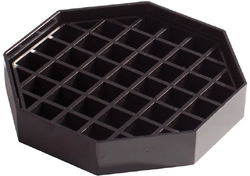 Winco DT-45 Drip Tray with Removable Grid, NSF Listed, 4.5 ", 4/Pack