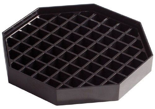 Winco DT-60 Drip Tray with Removable Grid, NSF Listed, 6", 4/Pack