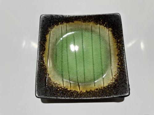 POR PLATE,BLACK 6"L,5/60