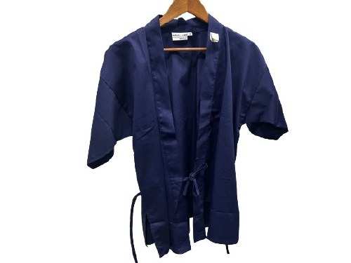 SUSHI CHEF COAT,MEDIUM,DK BLUE