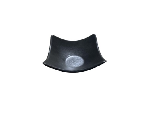 POR PLATE,BLACK 6.2"L,3/36