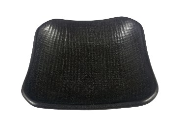 3.5" Square Black Porcelain Sauce Dish