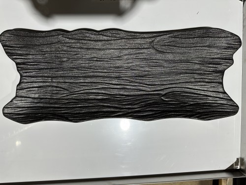 POR PLATE,BLACK 21"L,1/18