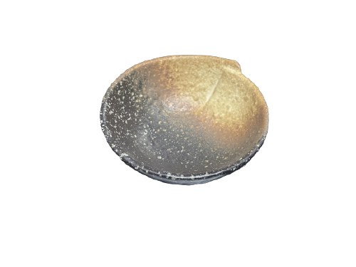 4.25" Black Brown Porcelain Sauce Dish