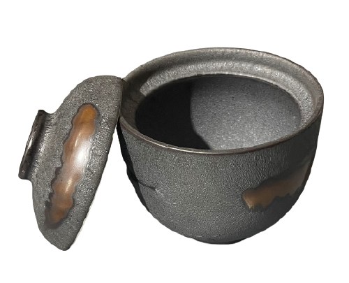POR BOWL,GR/BR W/LID4.5"D,2/36