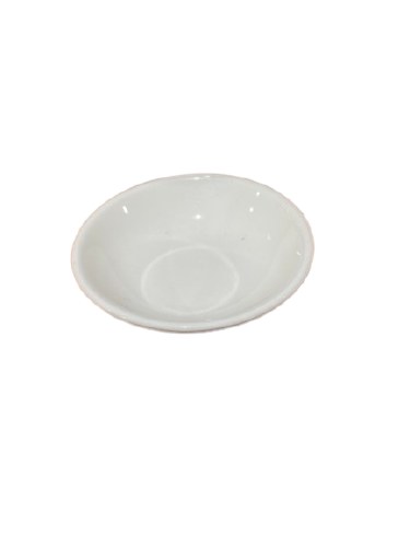 3.5" White Porcelain Sauce Dish