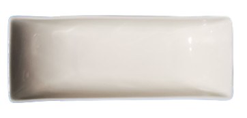 ECTC F1433-10 Porcelain Rectangle Bowl, 10" X 4", 12 Oz, Box of 4