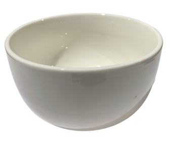 BOWL WH POR RD ,6"DX3.5"H,3/24
